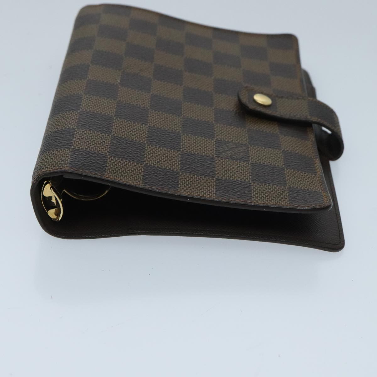 LOUIS VUITTON Damier Ebene Agenda MM Day Planner Cover R20240 LV 93675
