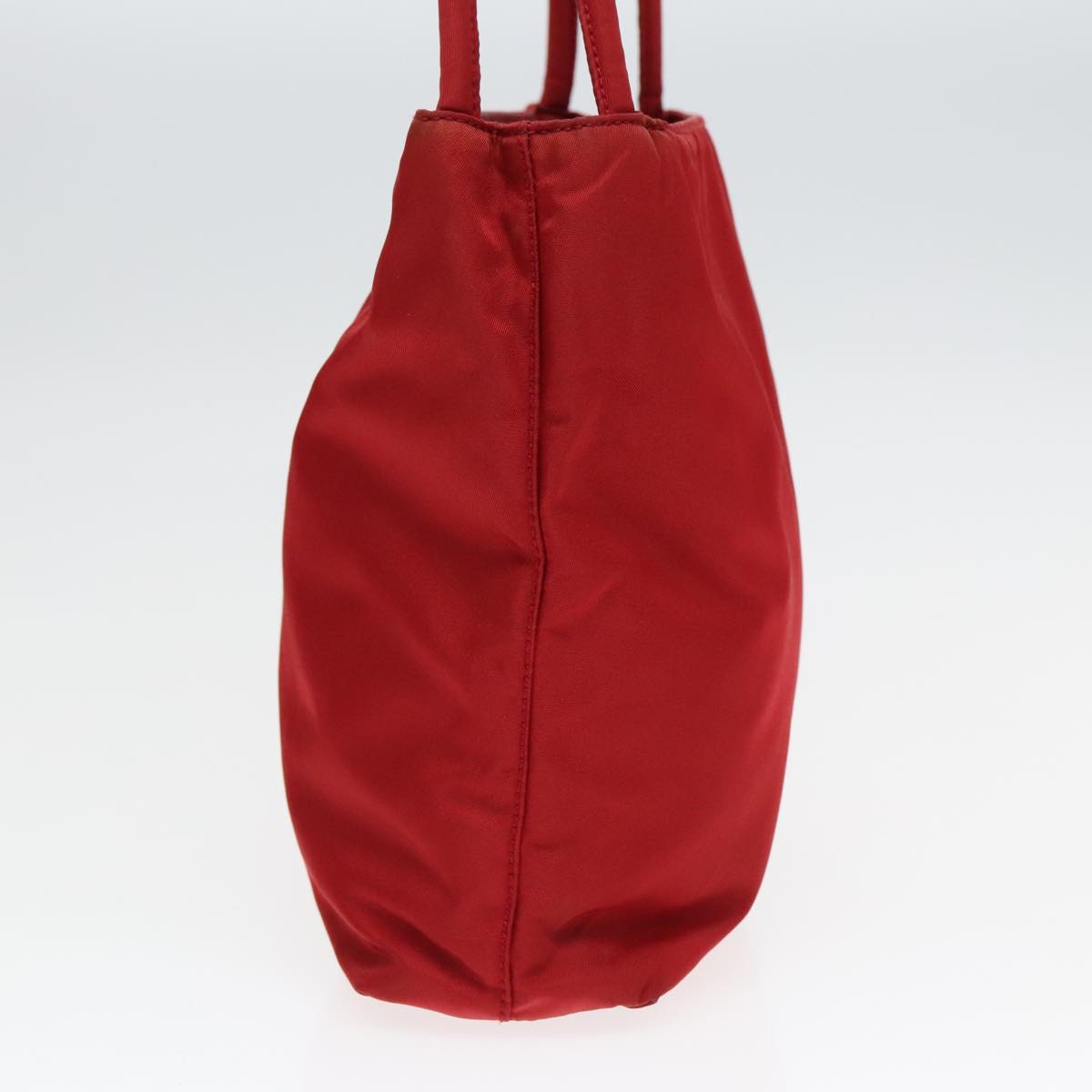 Luxury Prada Tote Bag Nylon Red 93876