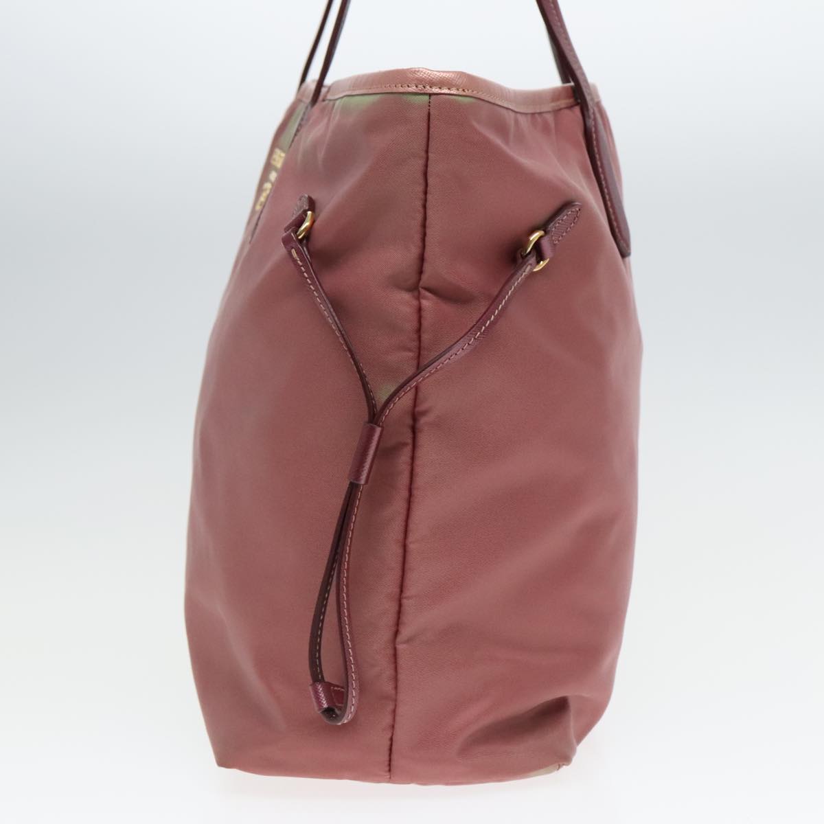 Luxury Prada Tote Bag Nylon Pink 93878