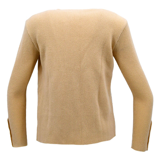 Chanel Ensemble Cardigan Tops Beige 96A #48