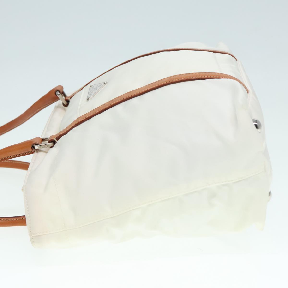 Luxury Prada Hand Bag Nylon White 94003