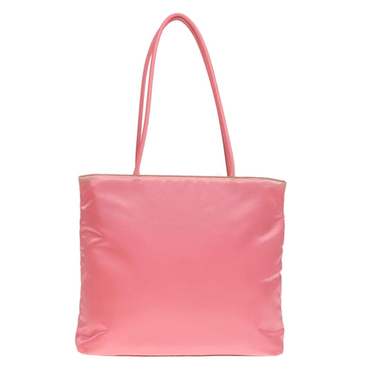 Luxury Prada Tote Bag Nylon Pink 94006