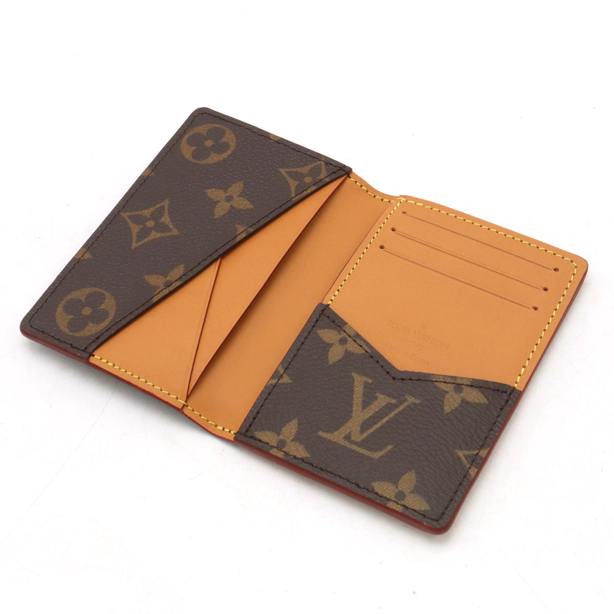 LOUIS VUITTON Louis Vuitton Monogram Organizer Du Posch Card Case Visit Card Insert Passport Regular Insert M68905