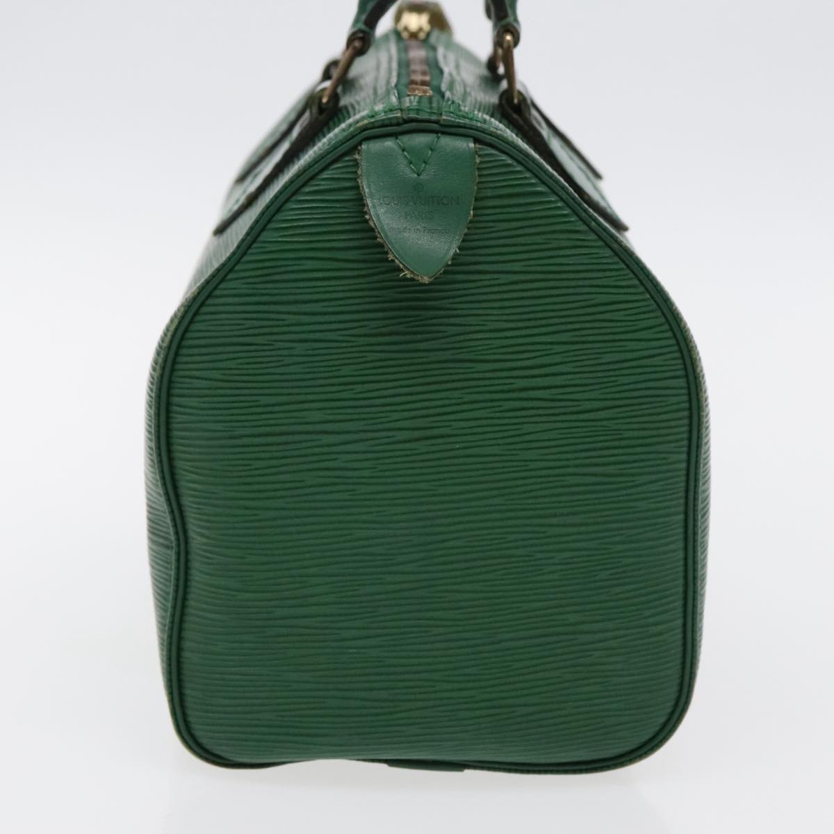 LOUIS VUITTON Epi Speedy 25 Hand Bag Borneo Green M43014 LV 94222