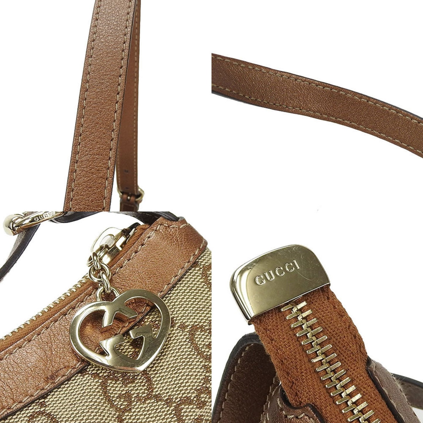 Gucci Gg Canvas Canvas Clutch Bag ()
