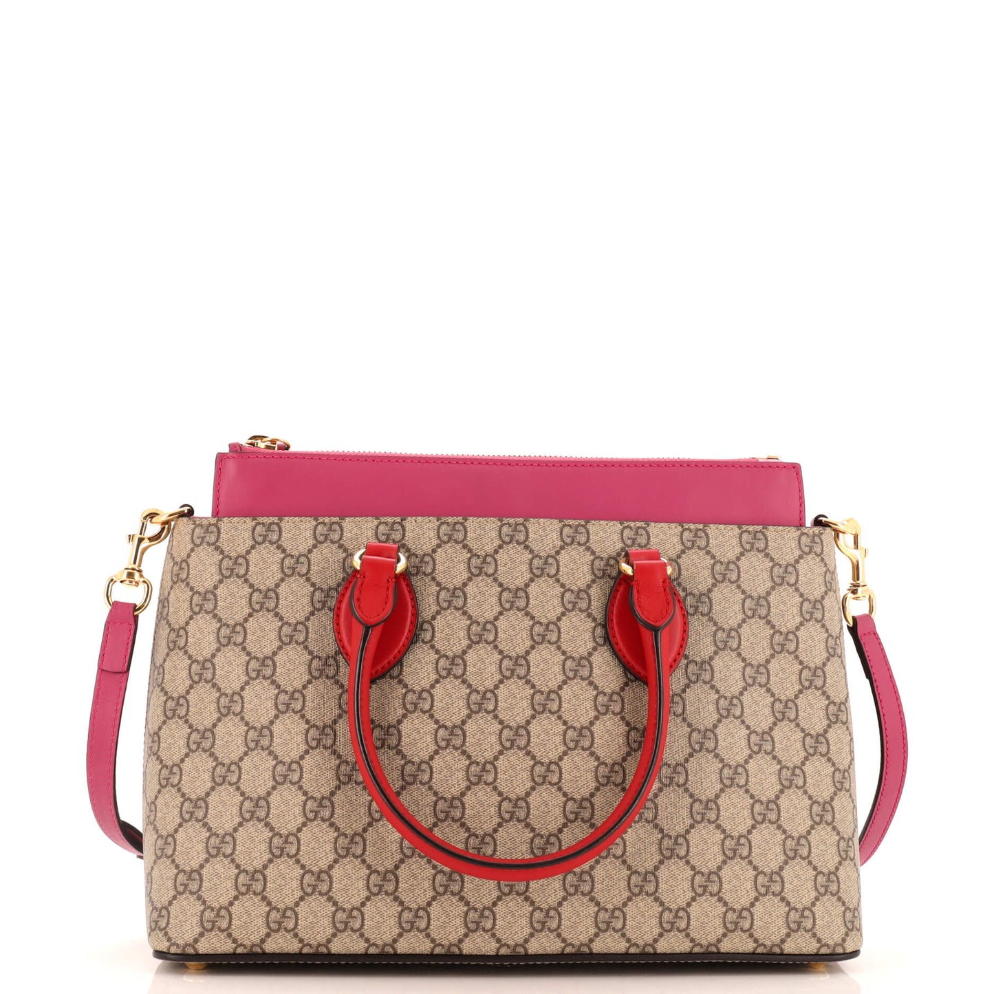 Luxury Gucci Trending 2025 Linea A Convertible Tote GG Coated Canvas Small
