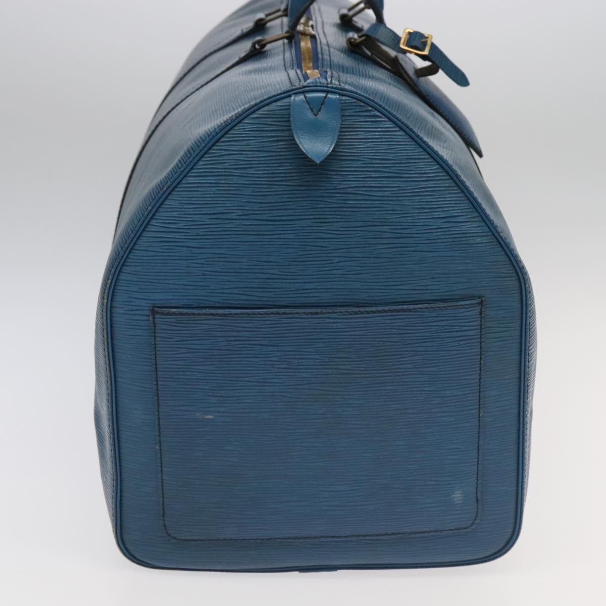 LOUIS VUITTON Epi Keepall 55 Boston Bag Toledo Blue M42955 LV 95267