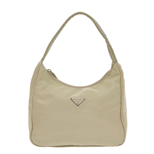 Luxury Prada Hand Bag Nylon White 95314