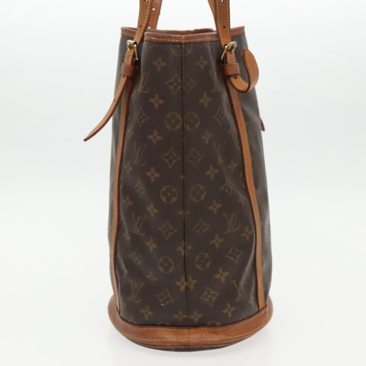 LOUIS VUITTON Monogram Bucket GM Shoulder Bag M42236 LV 95360