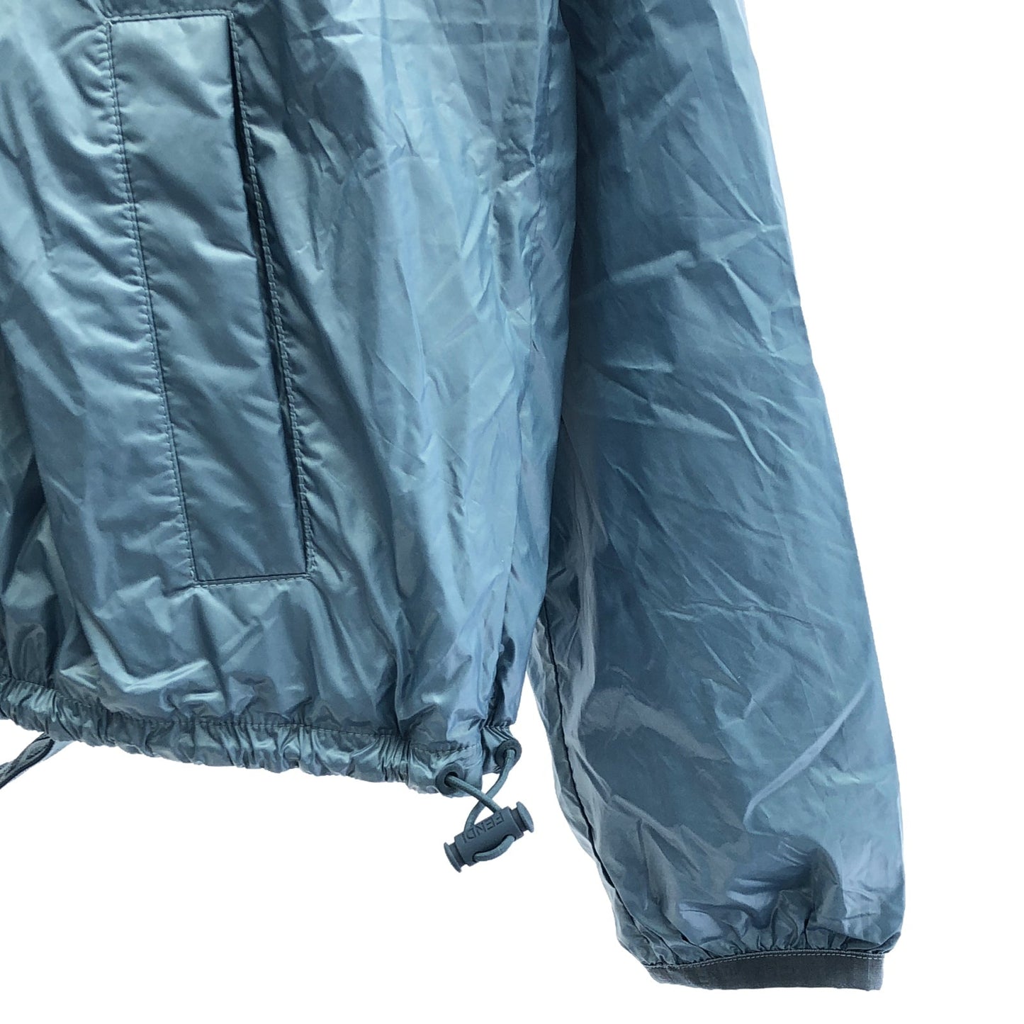 Luxury Fendi Jacket Nylon jacket Nylon Blue