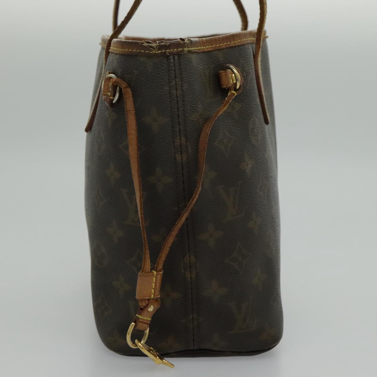 LOUIS VUITTON Monogram Neverfull PM Tote Bag M40155 LV 95667