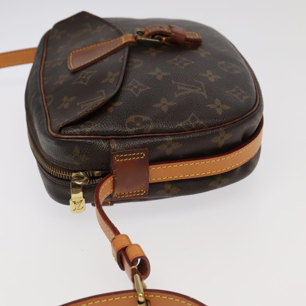 LOUIS VUITTON Monogram Jeune Fille MM Shoulder Bag M51226 LV 95909