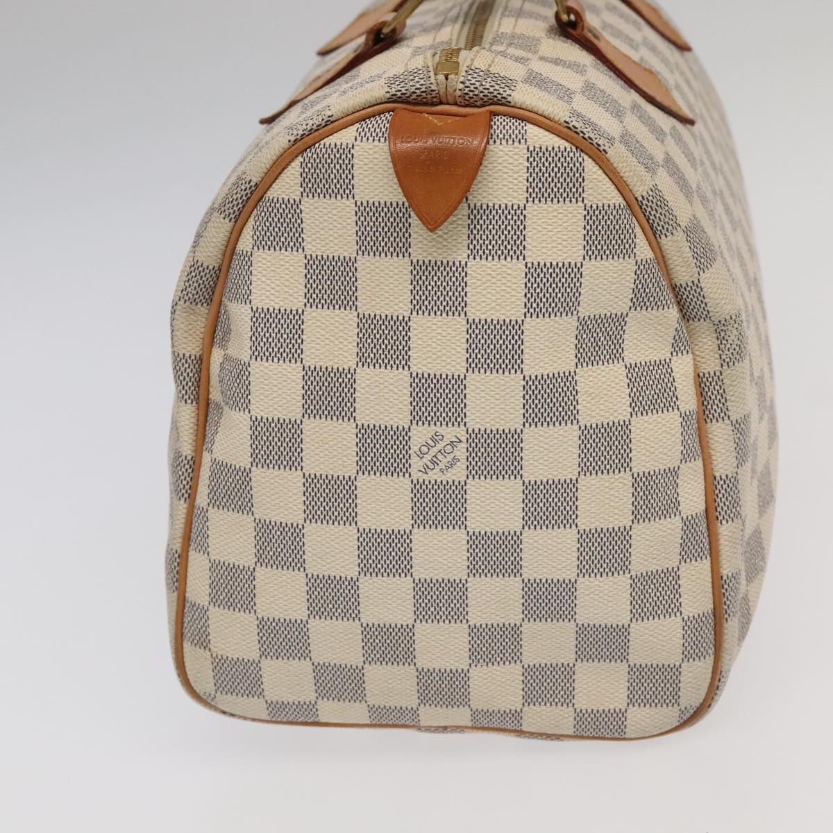 LOUIS VUITTON Damier Azur Speedy 30 Hand Bag N41533 LV 95930
