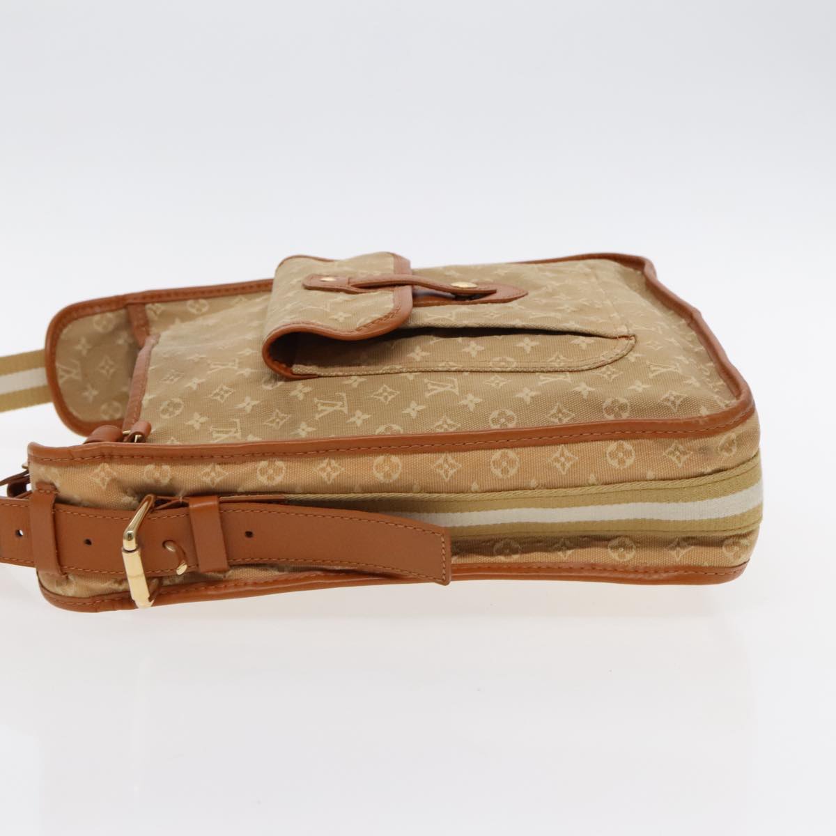 LOUIS VUITTON Monogram Mini Buzas Marie Kate Bag Beige M92323 LV 95995