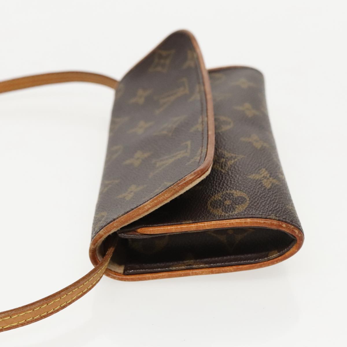 LOUIS VUITTON Monogram Pochette Twin PM Shoulder Bag M51854 LV 96153