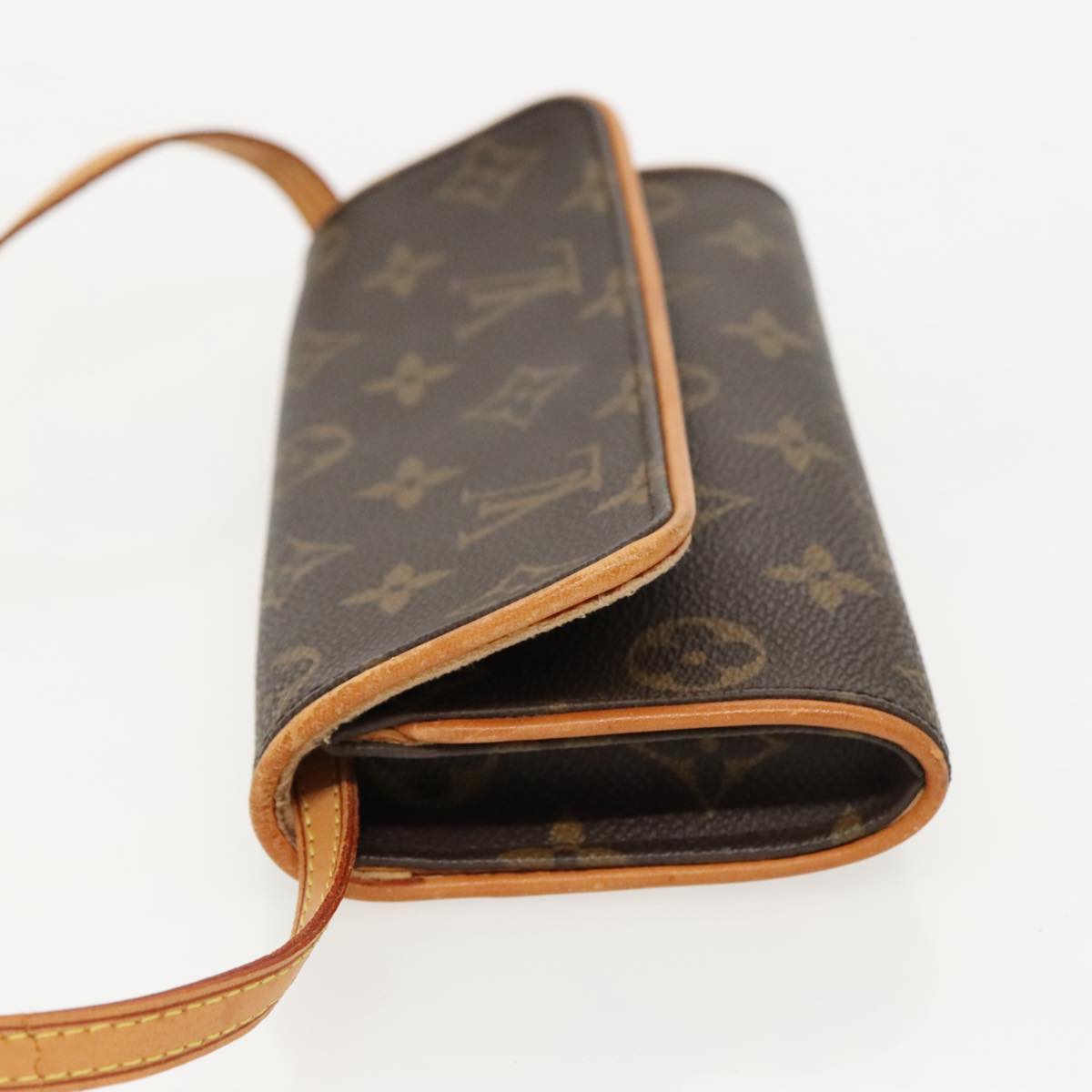 LOUIS VUITTON Monogram Pochette Twin PM Shoulder Bag M51854 LV 96157