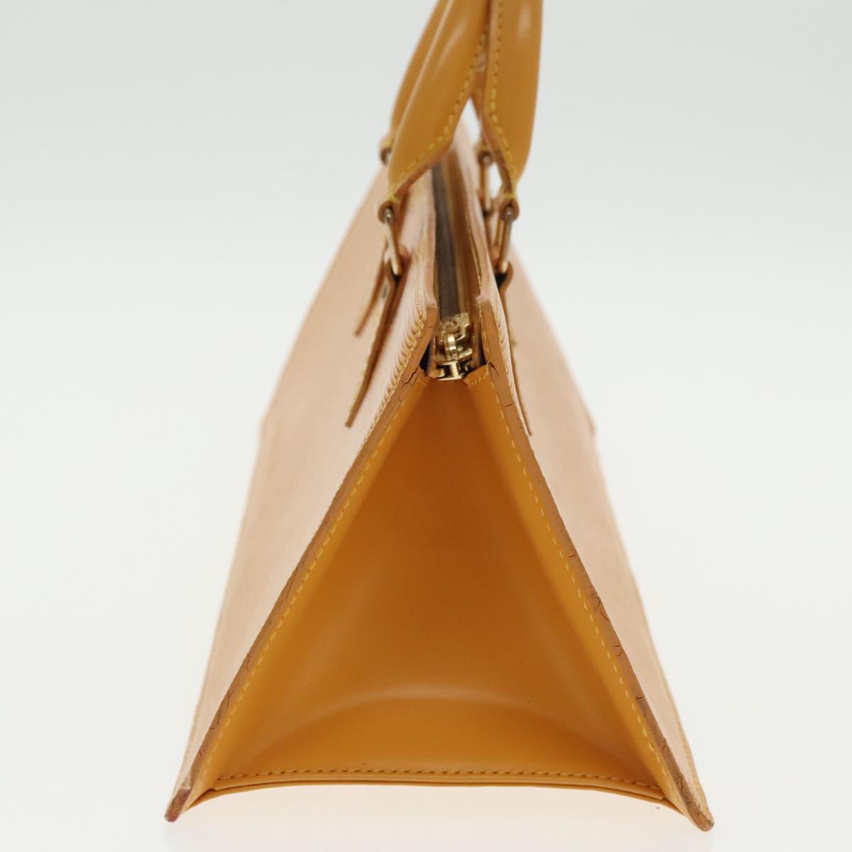 LOUIS VUITTON Epi Sac Triangle Hand Bag Yellow M52099 LV 96361