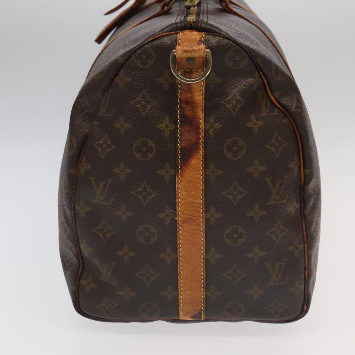 LOUIS VUITTON Monogram Keepall Bandouliere 50 Boston Bag M41416 LV 96456