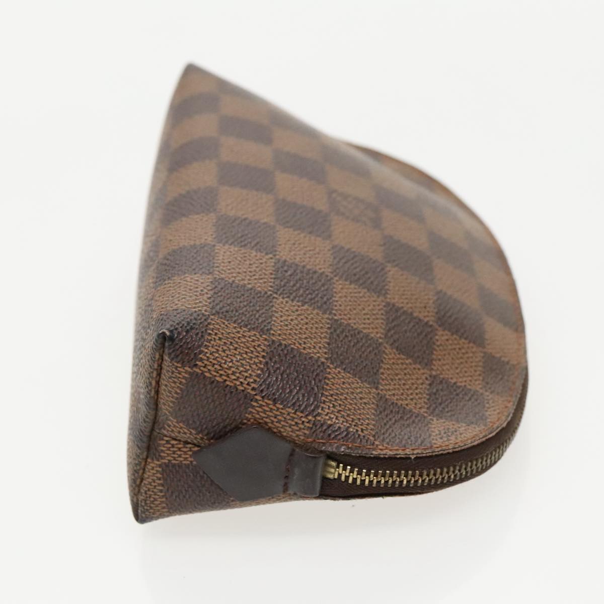 LOUIS VUITTON Damier Ebene Pochette Cosmetic PM Pouch N47516 LV 96547