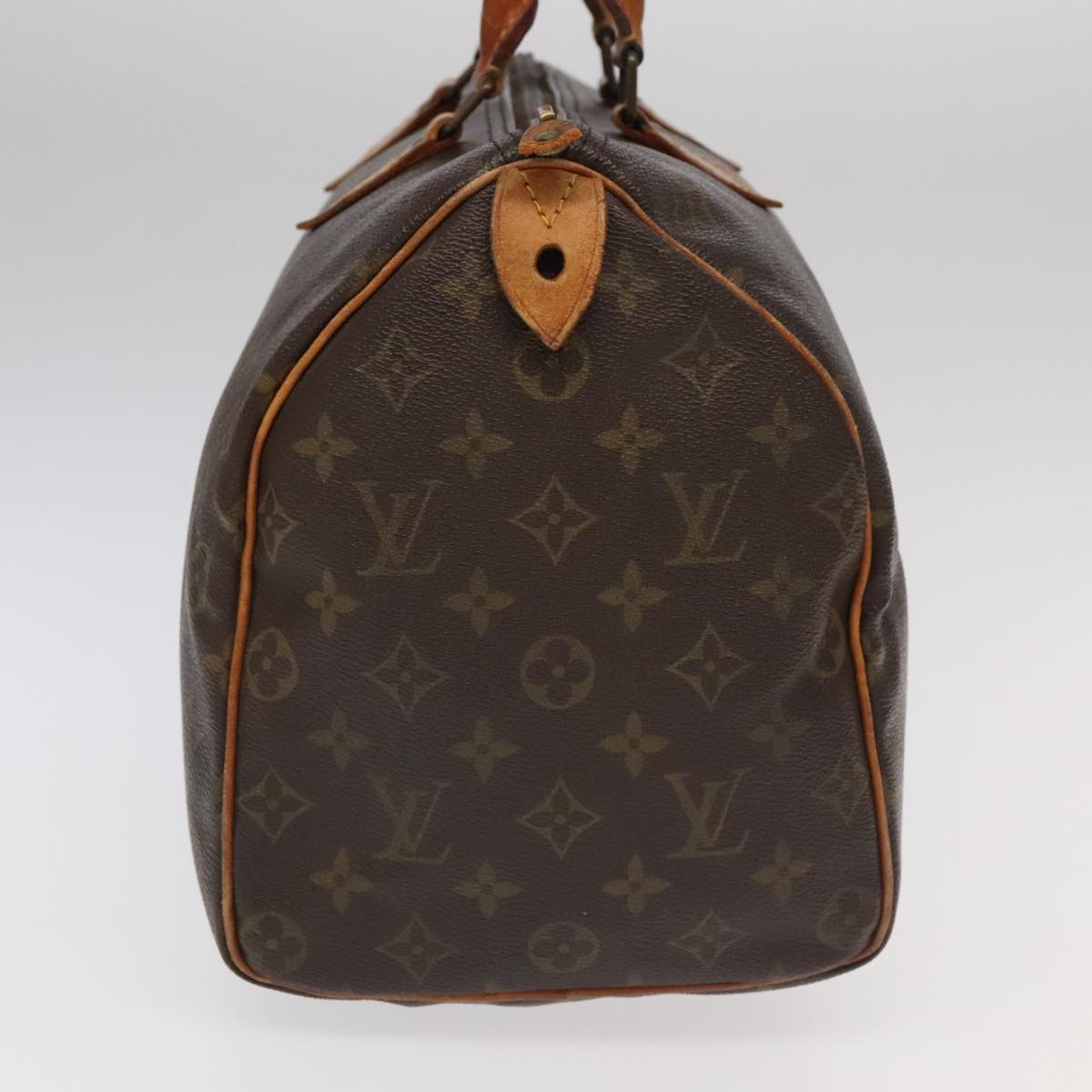 LOUIS VUITTON Monogram Speedy 35 Hand Bag M41524 LV 96828
