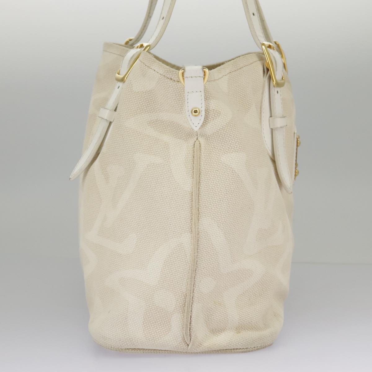 LOUIS VUITTON Cruise Line Taicienne PM Tote Bag Canvas Beige M95674 96922
