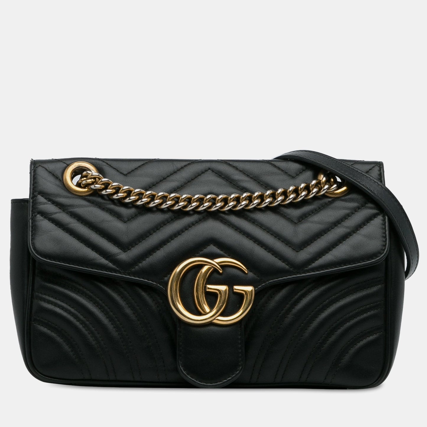 Luxury Gucci Trending 2025 Medium GG Marmont Matelasse Shoulder Bag
