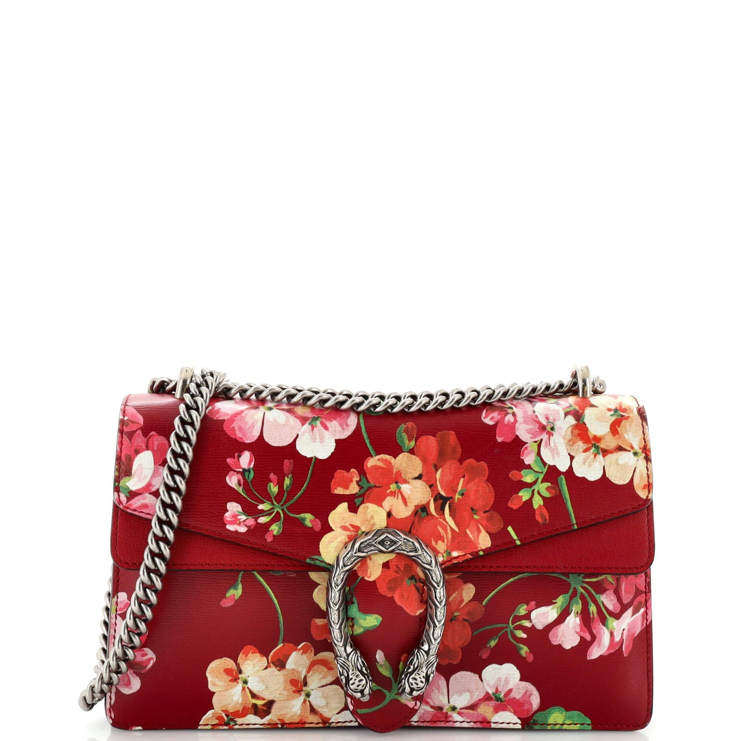 Luxury Gucci Trending 2025 Dionysus Bag Blooms Print Leather Small