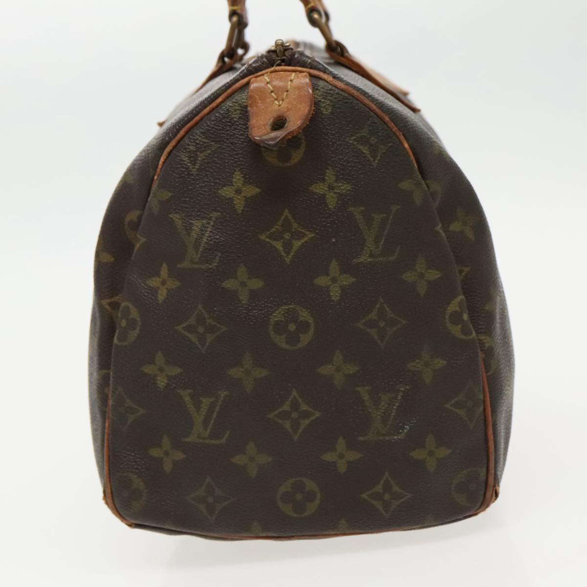 LOUIS VUITTON Monogram Speedy 30 Hand Bag M41526 LV 97185