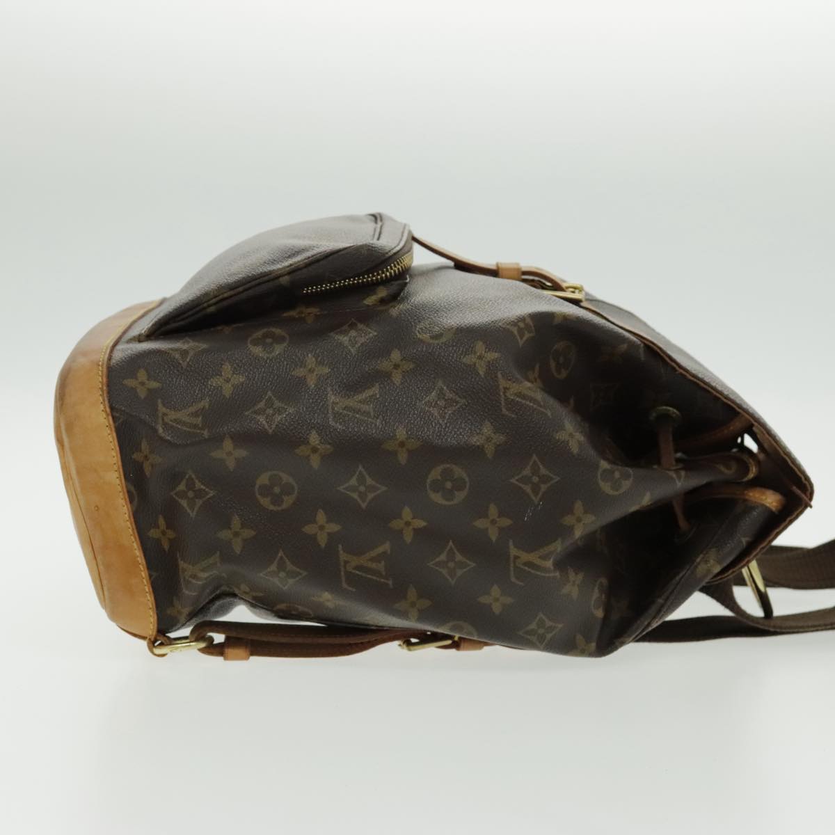 LOUIS VUITTON Monogram Montsouris GM Backpack M51135 LV 97253