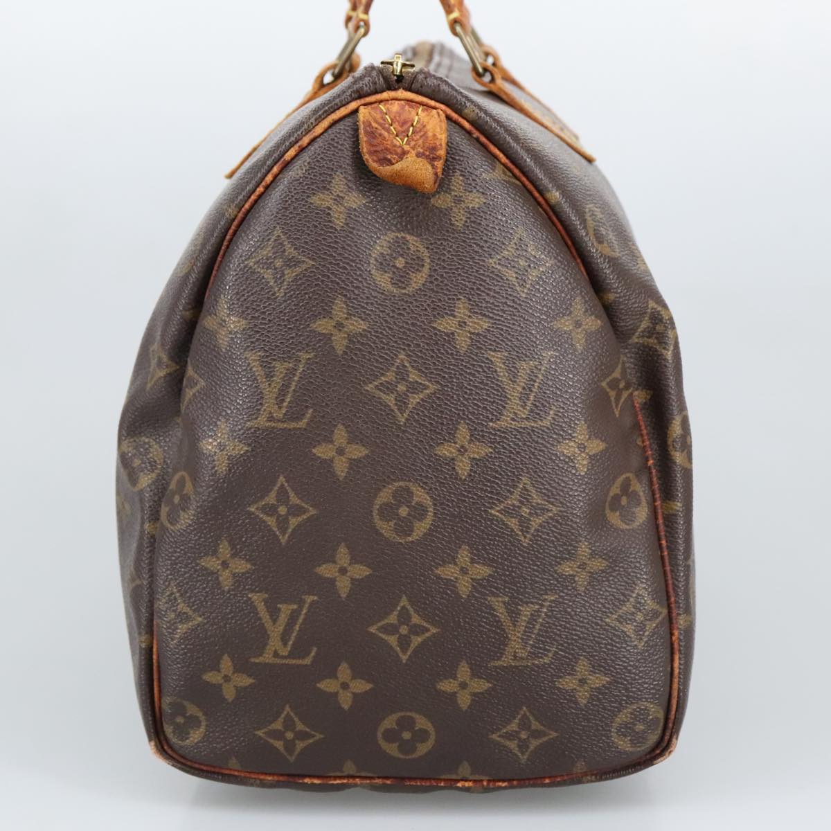 LOUIS VUITTON Monogram Speedy 35 Hand Bag M41524 LV 97364