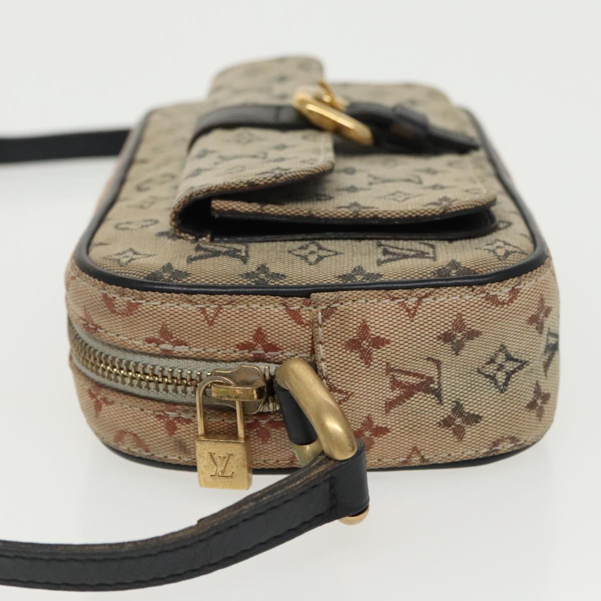 LOUIS VUITTON Monogram Mini Juliet MM Shoulder Bag Blue M92004 LV 97803
