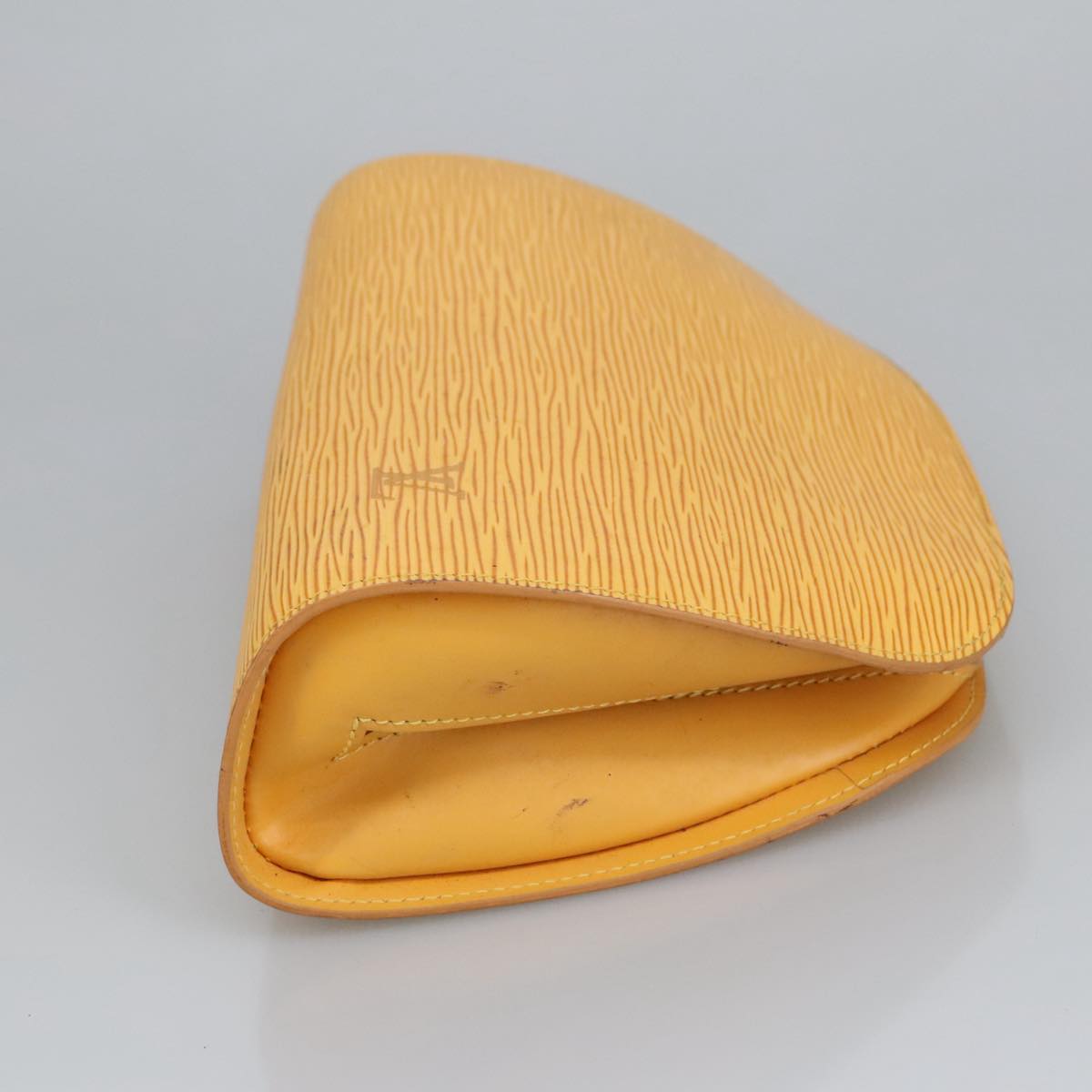 LOUIS VUITTON Epi Dauphine GM Pouch Yellow LV 97922