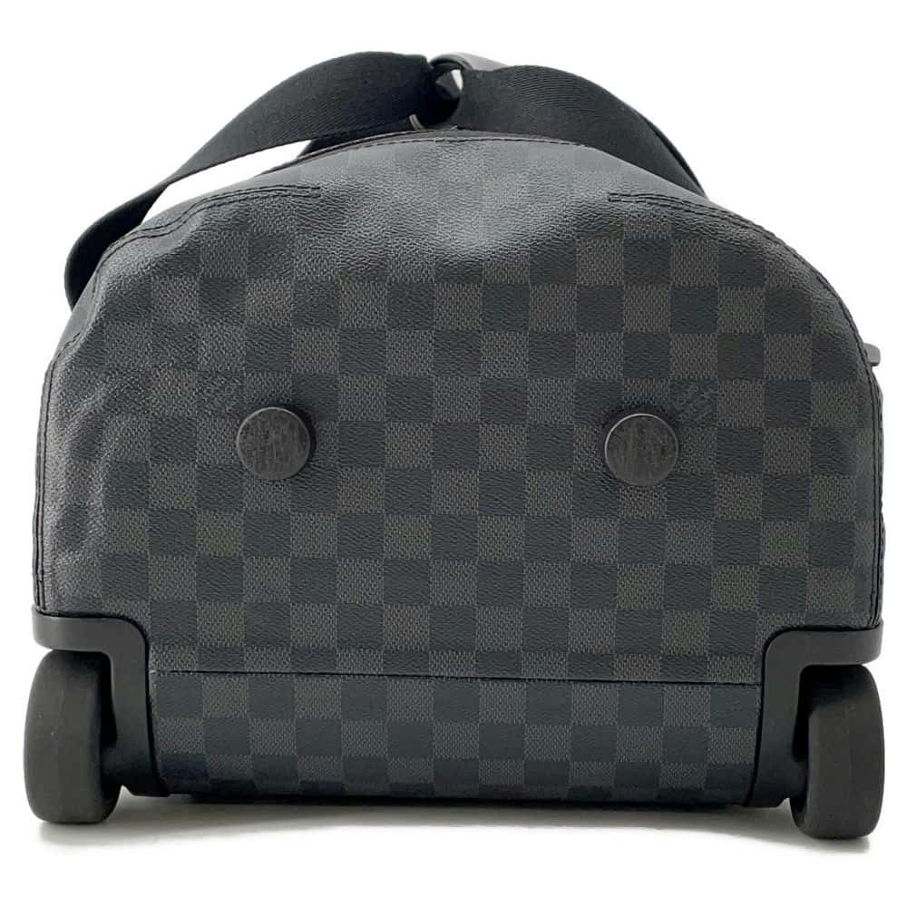 LOUIS VUITTON Horizon Soft Duffle 2R 55 Noir N40173 Damier Graphite