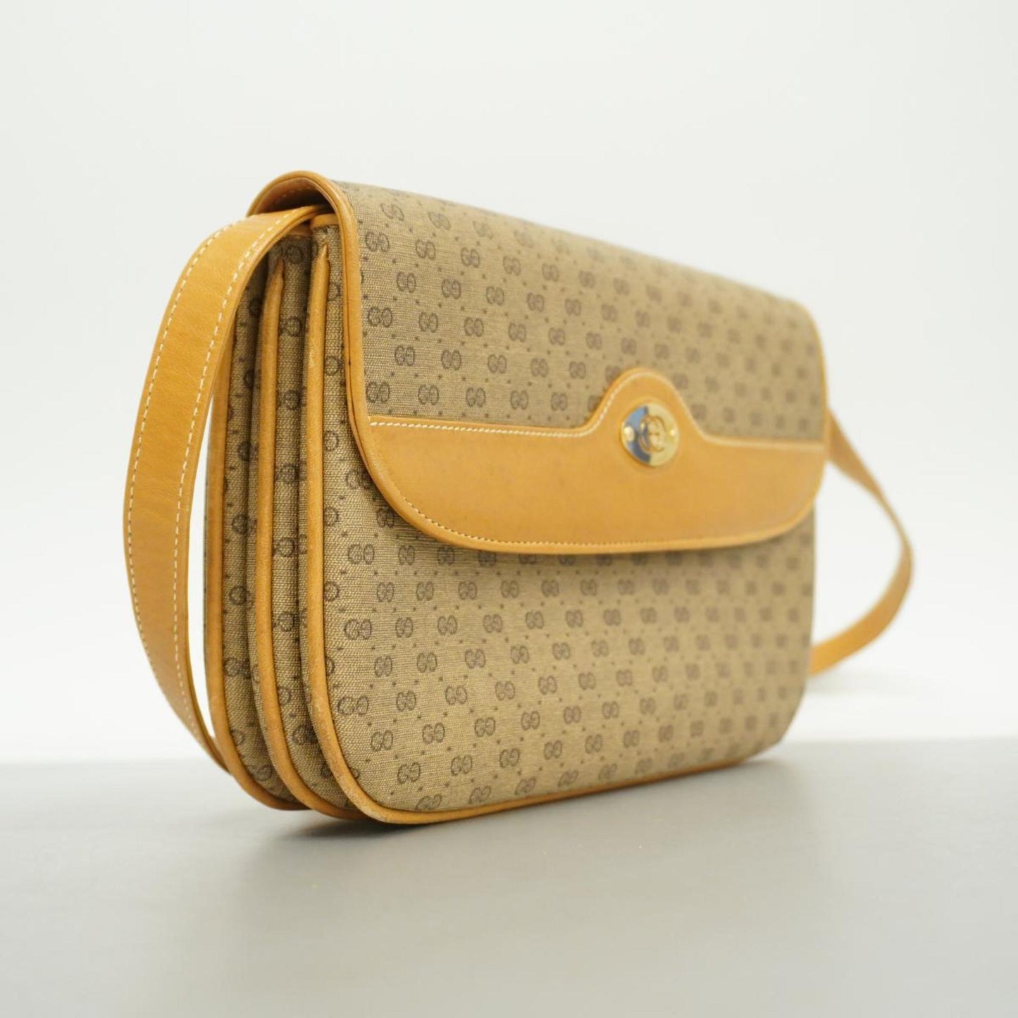 Luxury Gucci Trending 2025 Micro Small Gg Canvas Canvas Shopper Bag ()