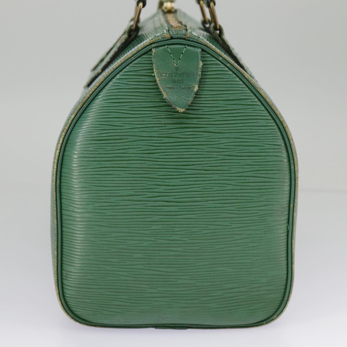 LOUIS VUITTON Epi Speedy 25 Hand Bag Borneo Green M43014 LV 98395