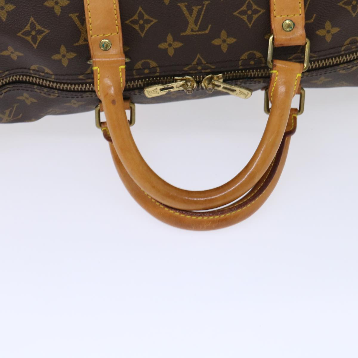 Louis Vuitton Keepall 55 Canvas Travel Bag ()
