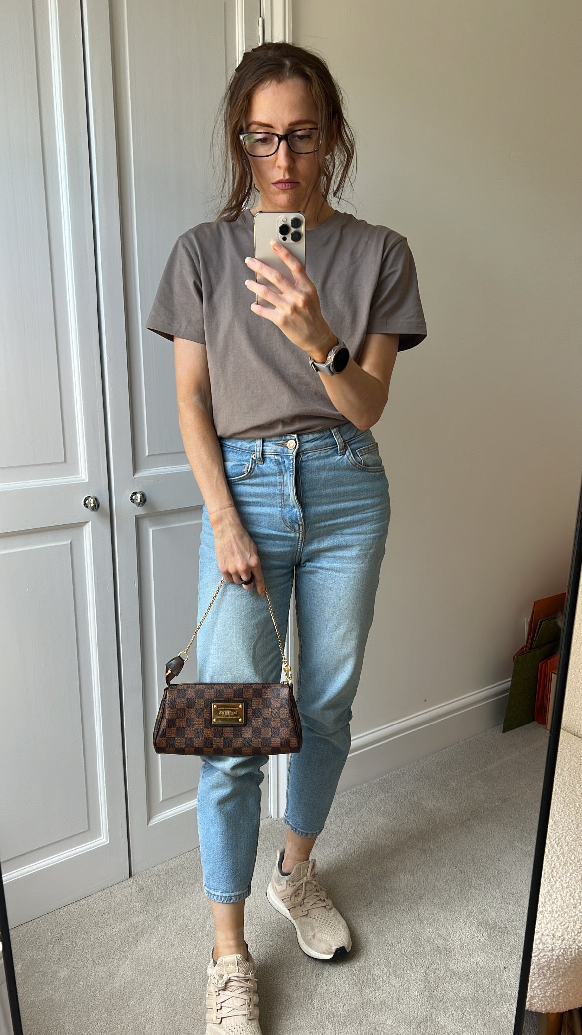 Louis Vuitton Eva Clutch Damier Ebene