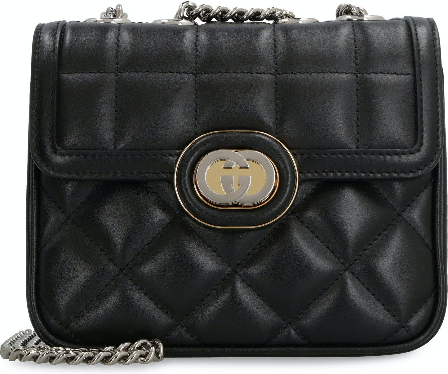 Luxury Gucci Trending 2025 Women's Deco Mini Shoulder Bag in Black | 741457AAB7A