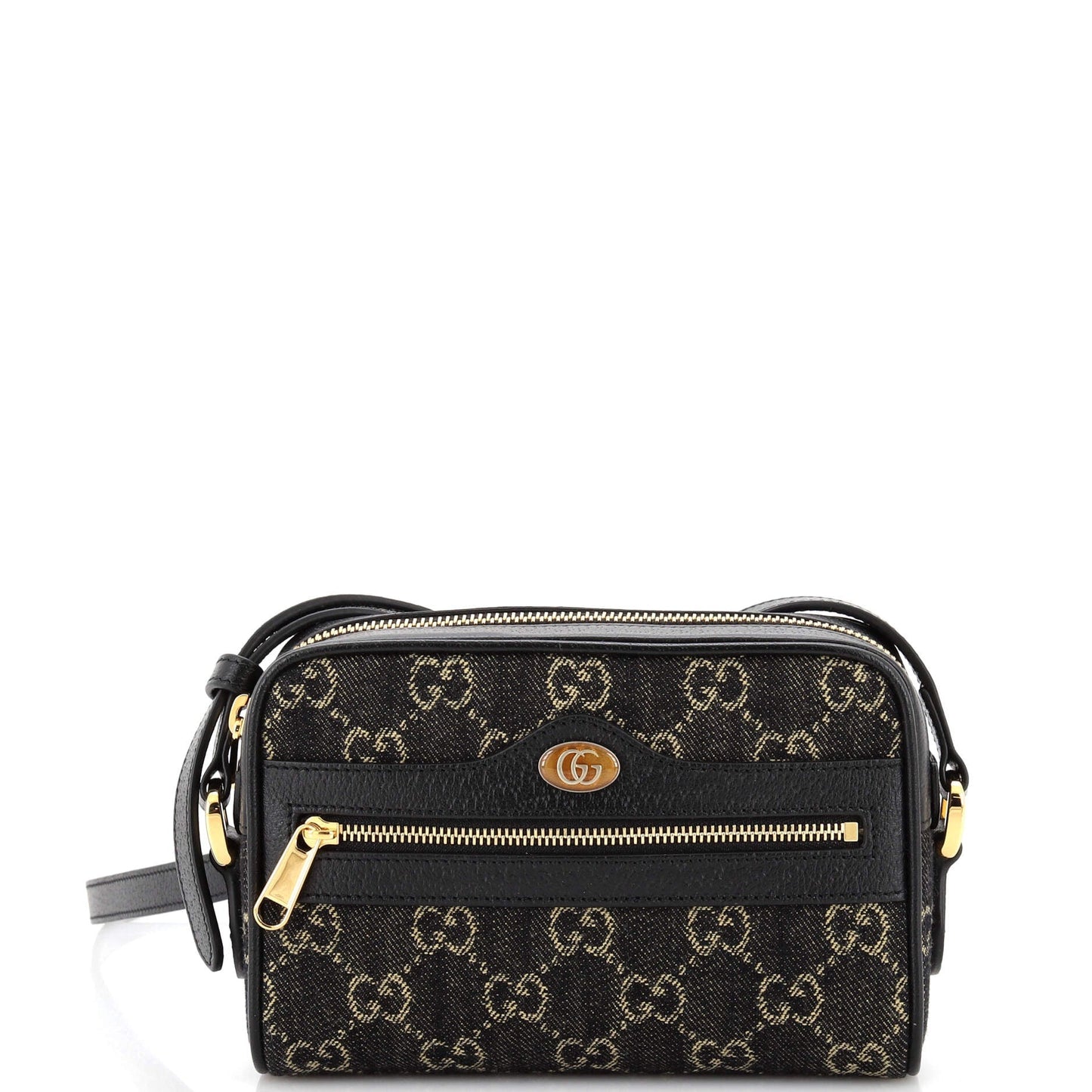 Luxury Gucci Trending 2025 Ophidia Shoulder Bag GG Denim Mini