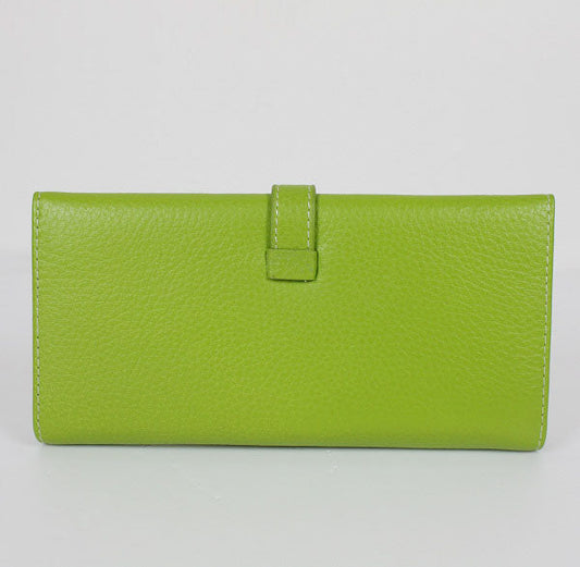 Luxury Hermes Wallet H514 Ladies Wallet Green