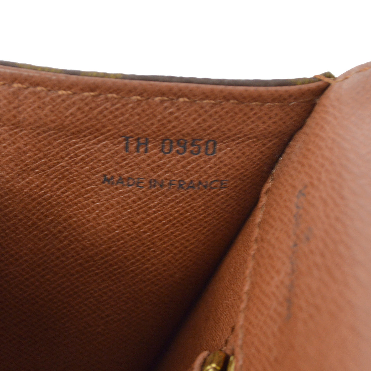 Louis Vuitton 1990 Monogram Pochette Dam GM Clutch Handbag M51810