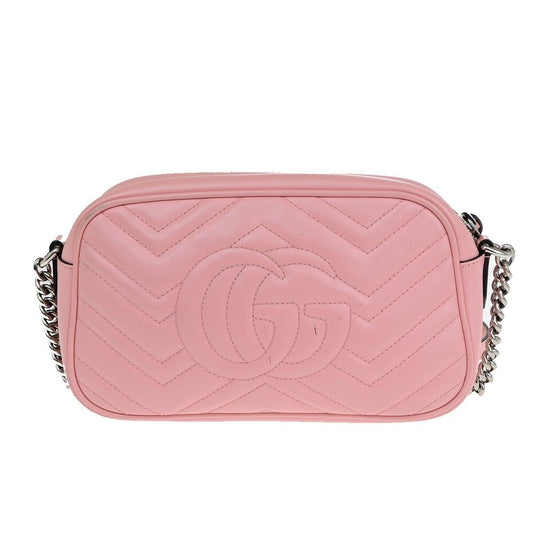 Luxury Gucci Trending 2025 Gg Marmont Leather Shoulder Bag ()