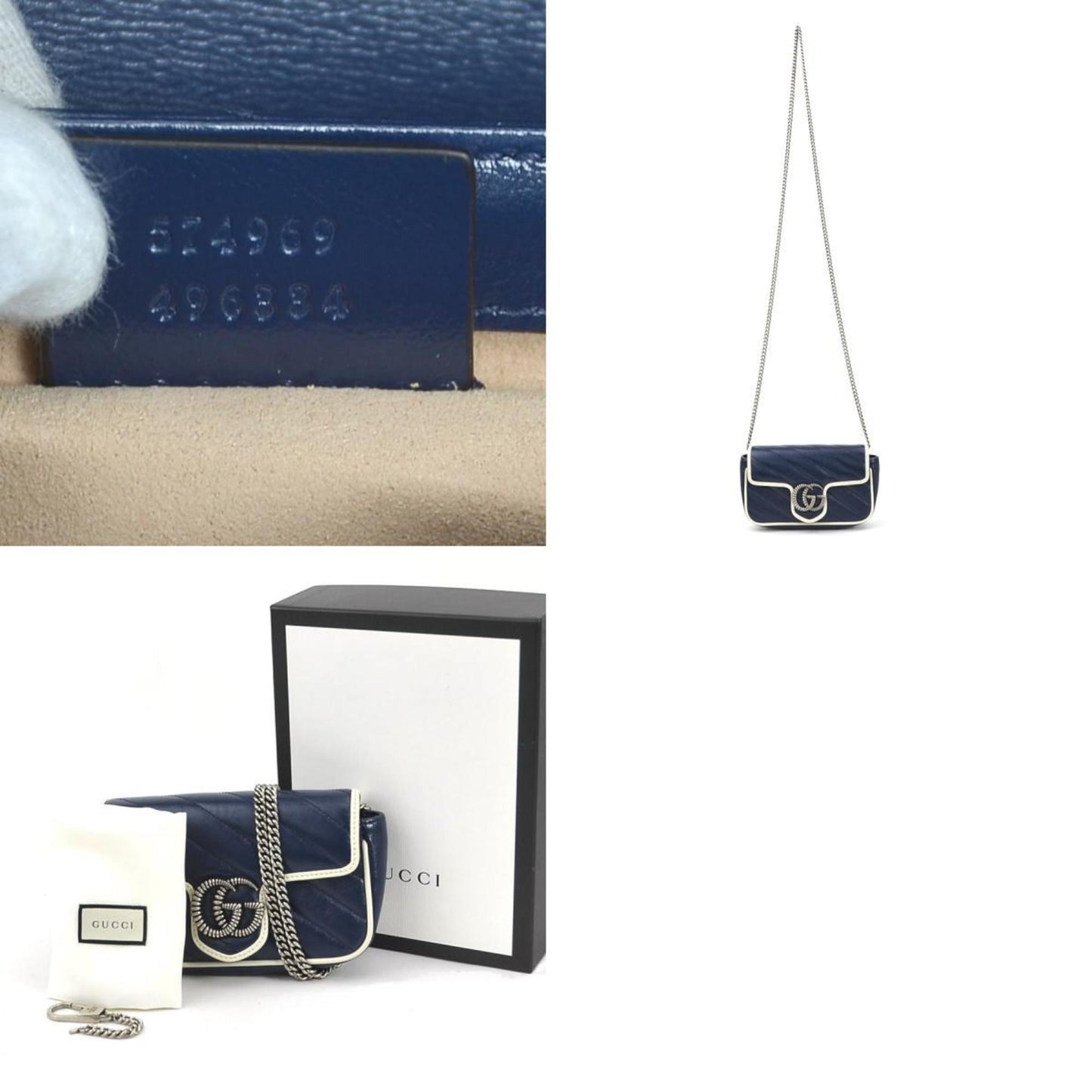 Luxury Gucci Trending 2025 Gg Marmont Leather Shoulder Bag ()