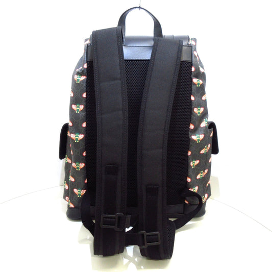 Luxury Gucci Trending 2025 Gg Supreme Canvas Backpack Bag ()