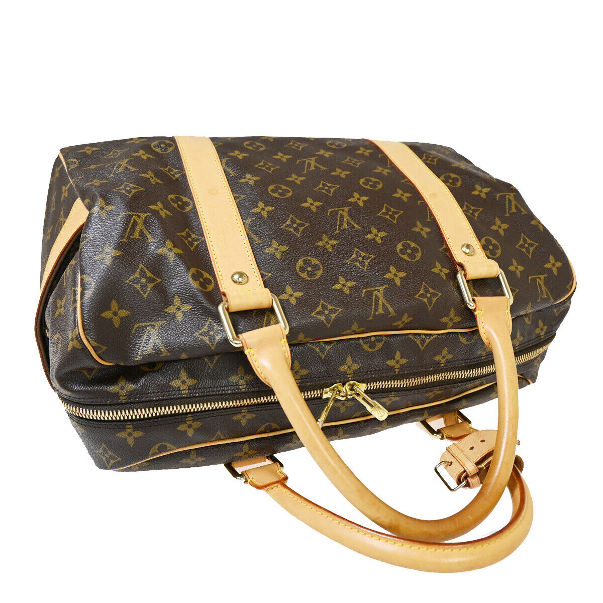 Louis Vuitton Carryall Canvas Travel Bag ()