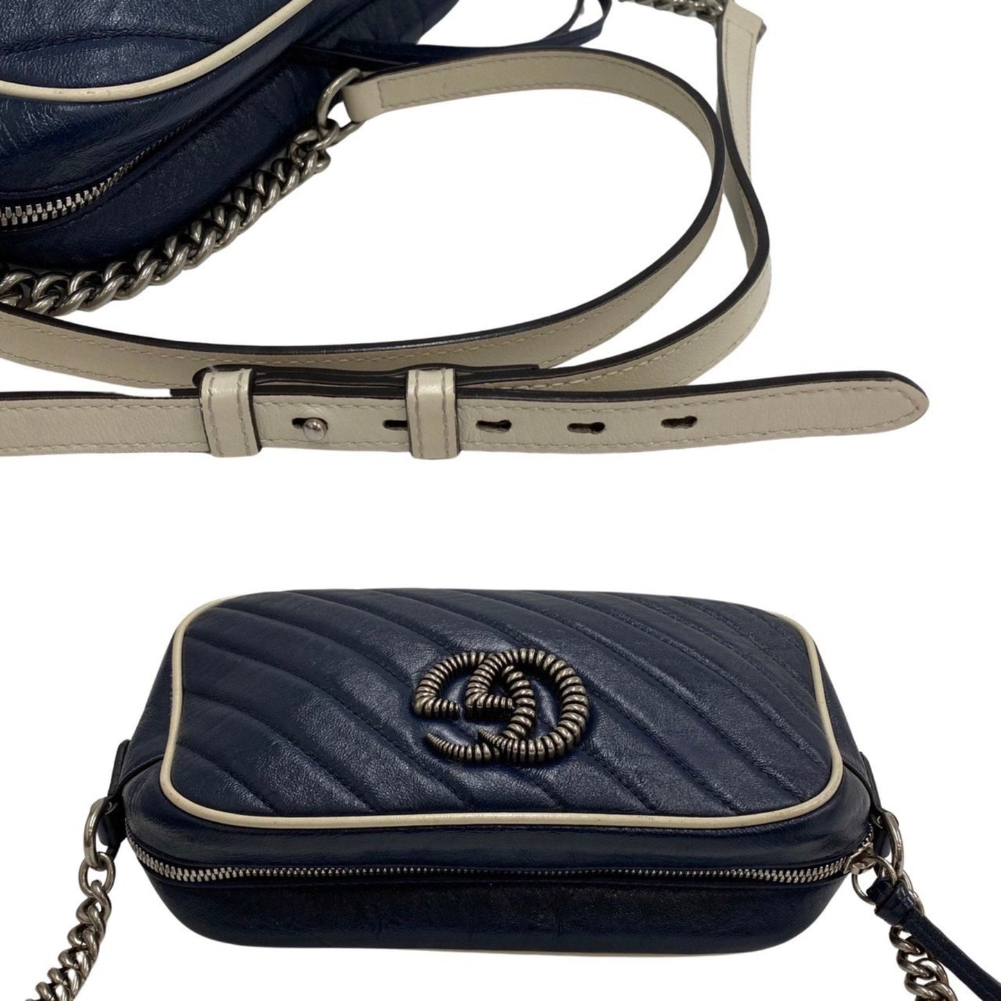 Luxury Gucci Trending 2025 Gg Marmont Leather Shoulder Bag ()