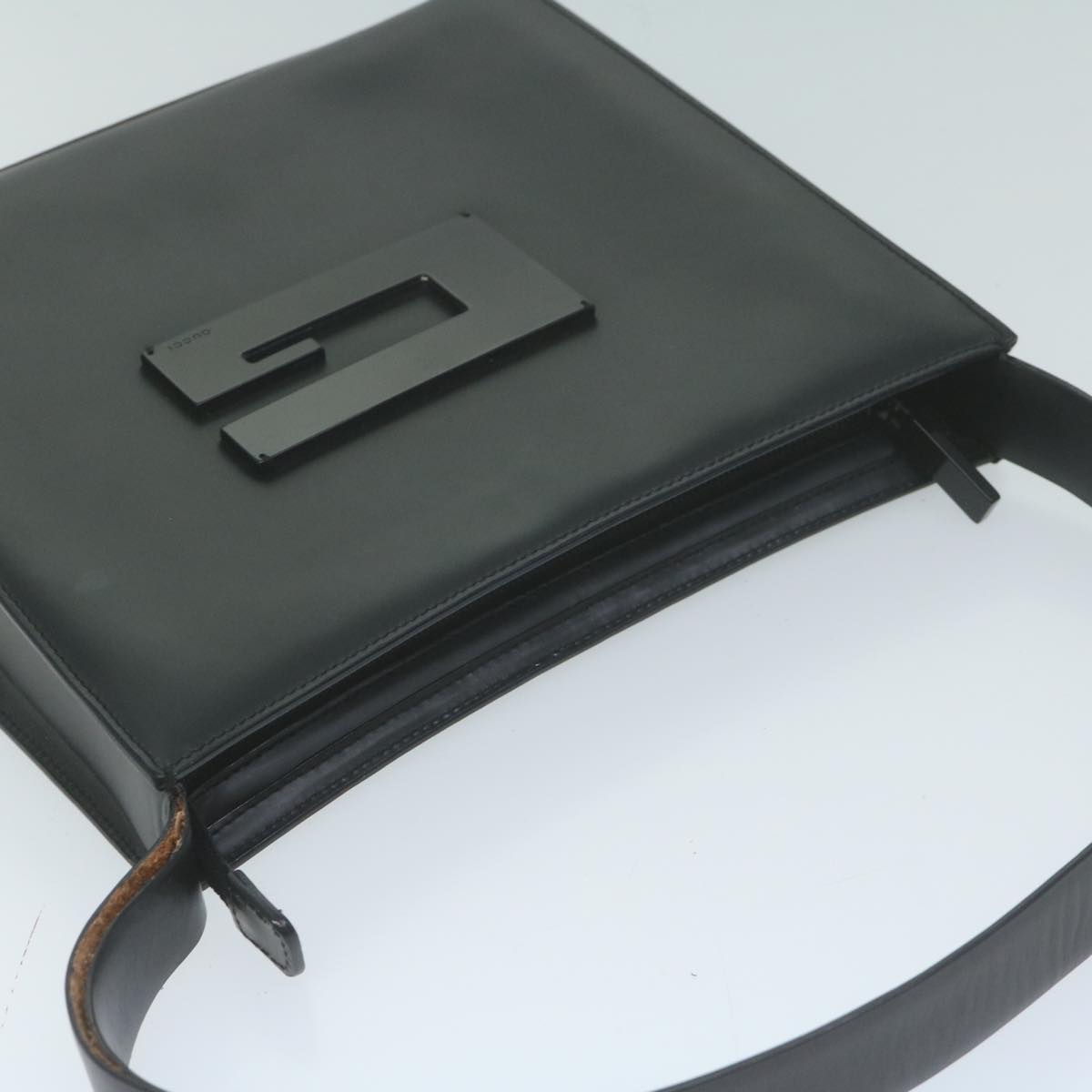 Gucci Shoulder Bag Leather Black