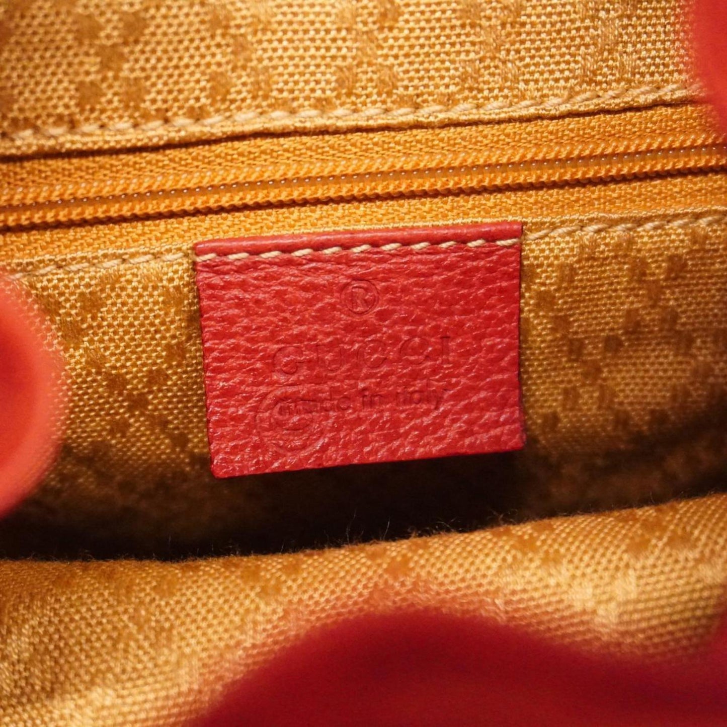 Gucci Bamboo Suede Backpack Bag ()