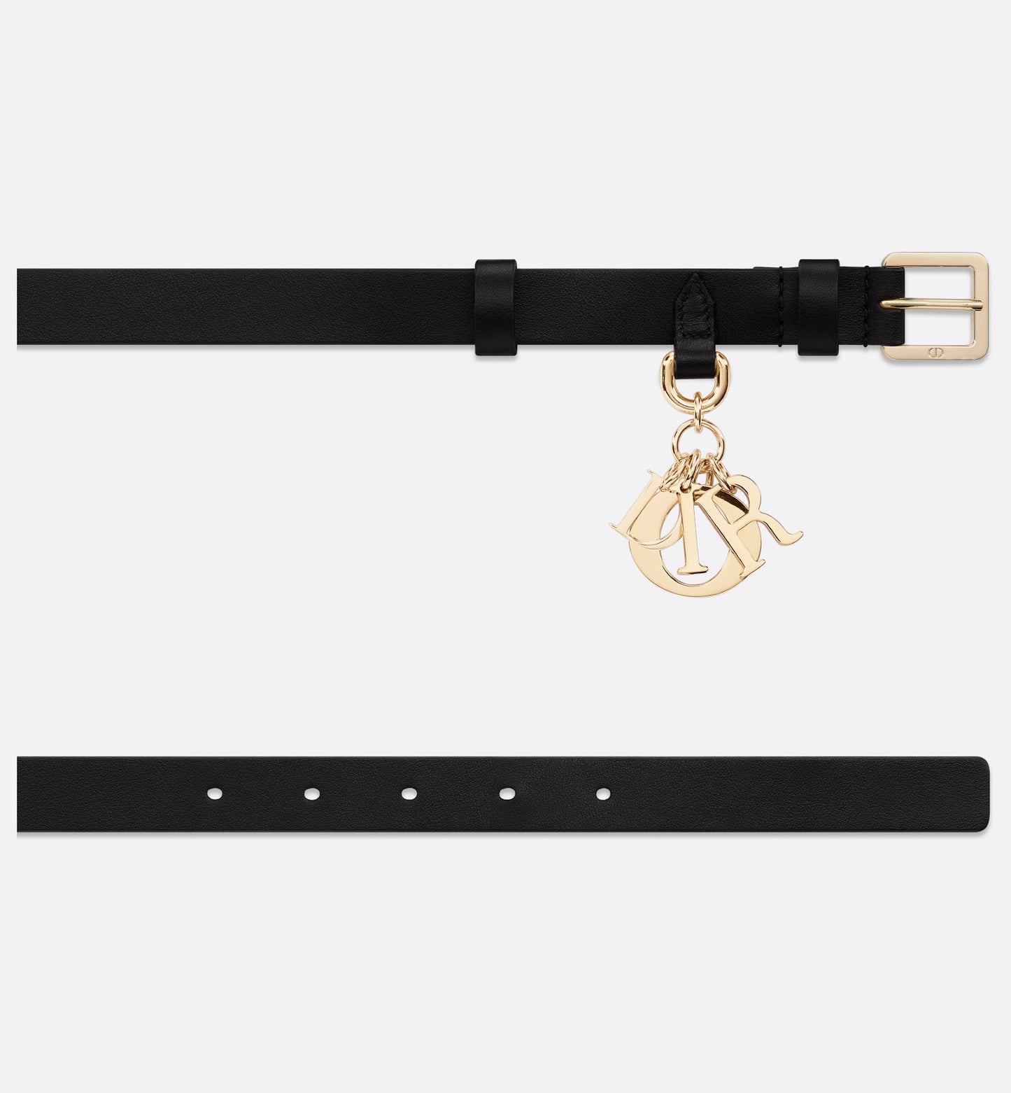 Miss Luxury Dior Belt Black Smooth Calfskin 20 mm