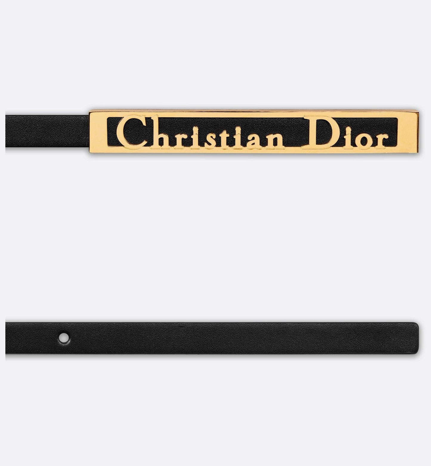 Luxury Diorsignature Belt Black Ultrasoft Calfskin 12 mm